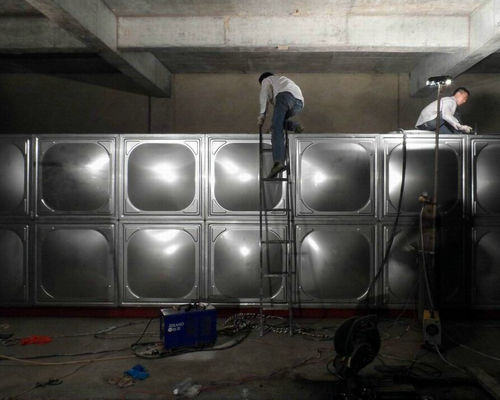鄭州某汽車站64噸消防水箱項目
